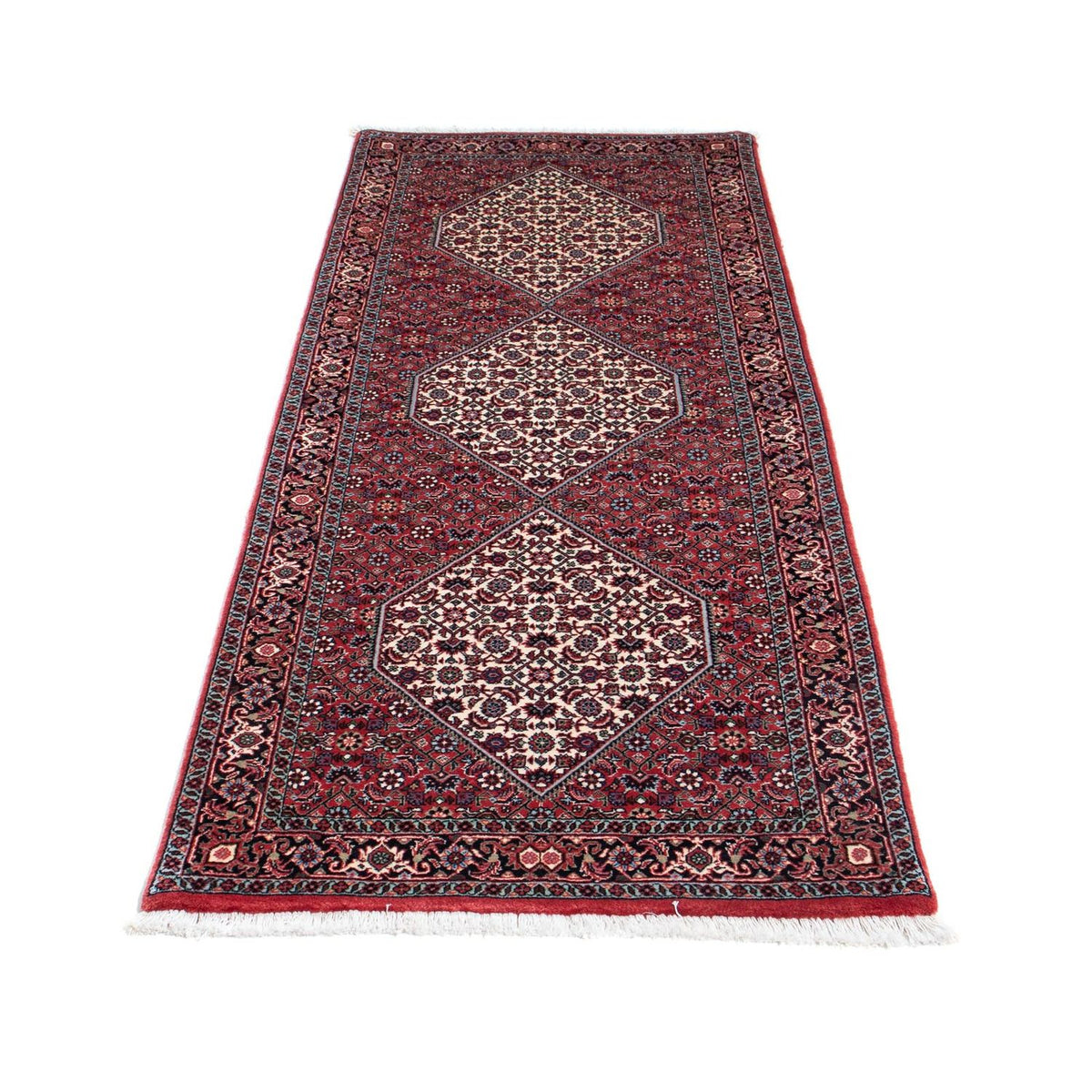 Runner Perser Rug - Bidjar - 207 x 73 cm - red