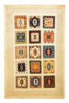 Loribaft Rug 158x242cm - Perserteppich Wollteppich - Rectangle / Beige / 158 x 242 cm Rectangle