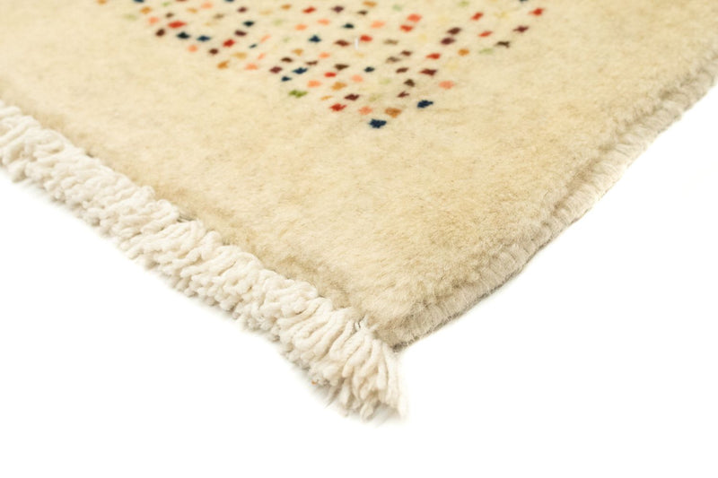Gabbeh Rug - Loribaft Perser - 242 x 158 cm - beige