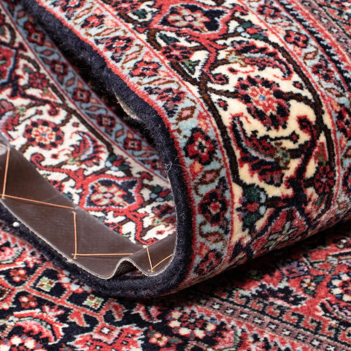 Runner Perser Rug - Bidjar - 313 x 84 cm - dark blue