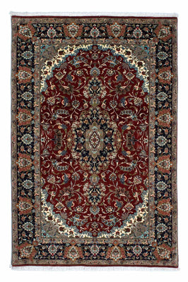 Perser Rug - Ghom - 204 x 138 cm - dark red