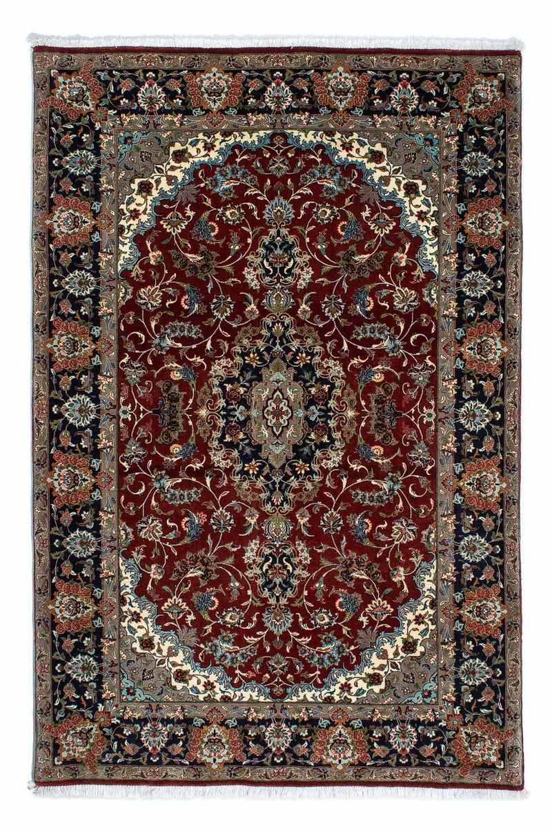 Perser Rug - Ghom - 204 x 138 cm - dark red