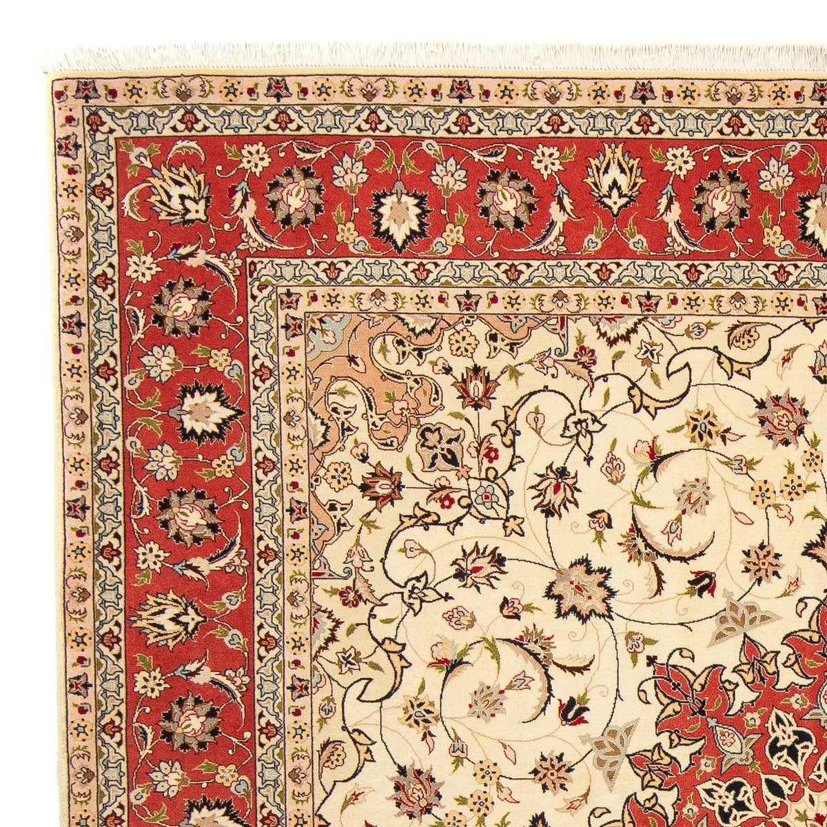 Tabriz - 50 Raj Rug 208x209cm - Persian Rugs