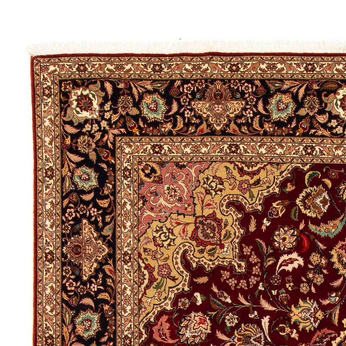 Tabriz - 50 Raj Rug 202x310cm - Persian Rugs