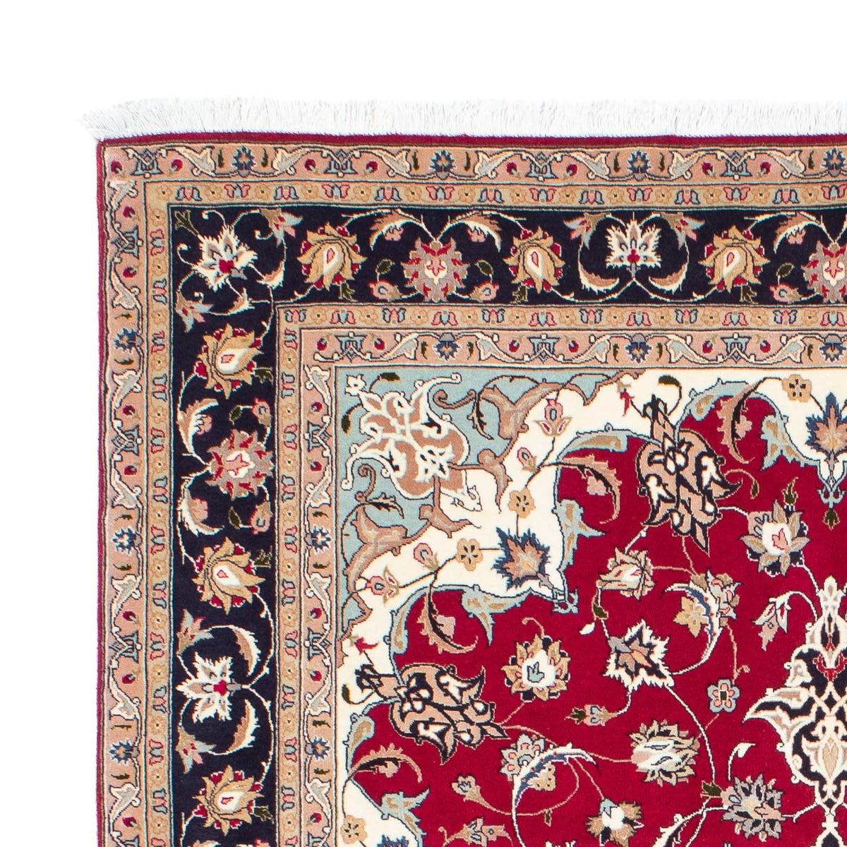 Perser Rug - Tabriz - Royal - 207 x 154 cm - red