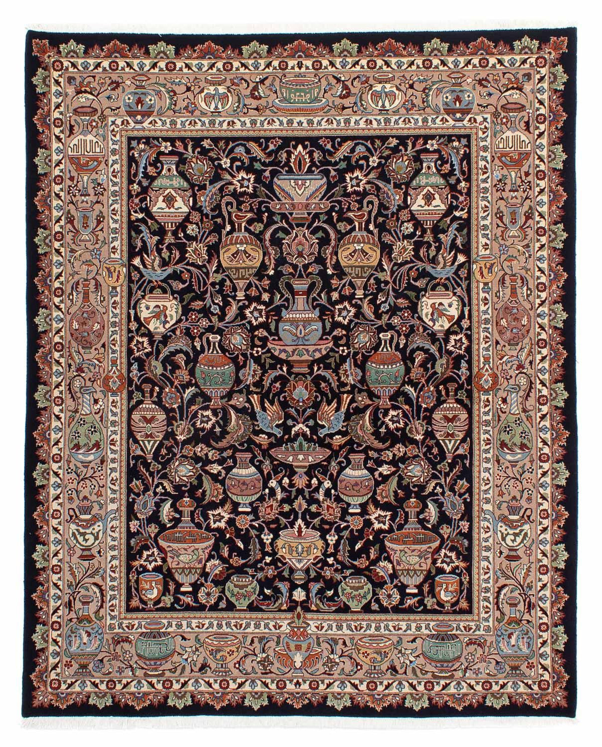 Perser Rug - Classic - 245 x 200 cm - black