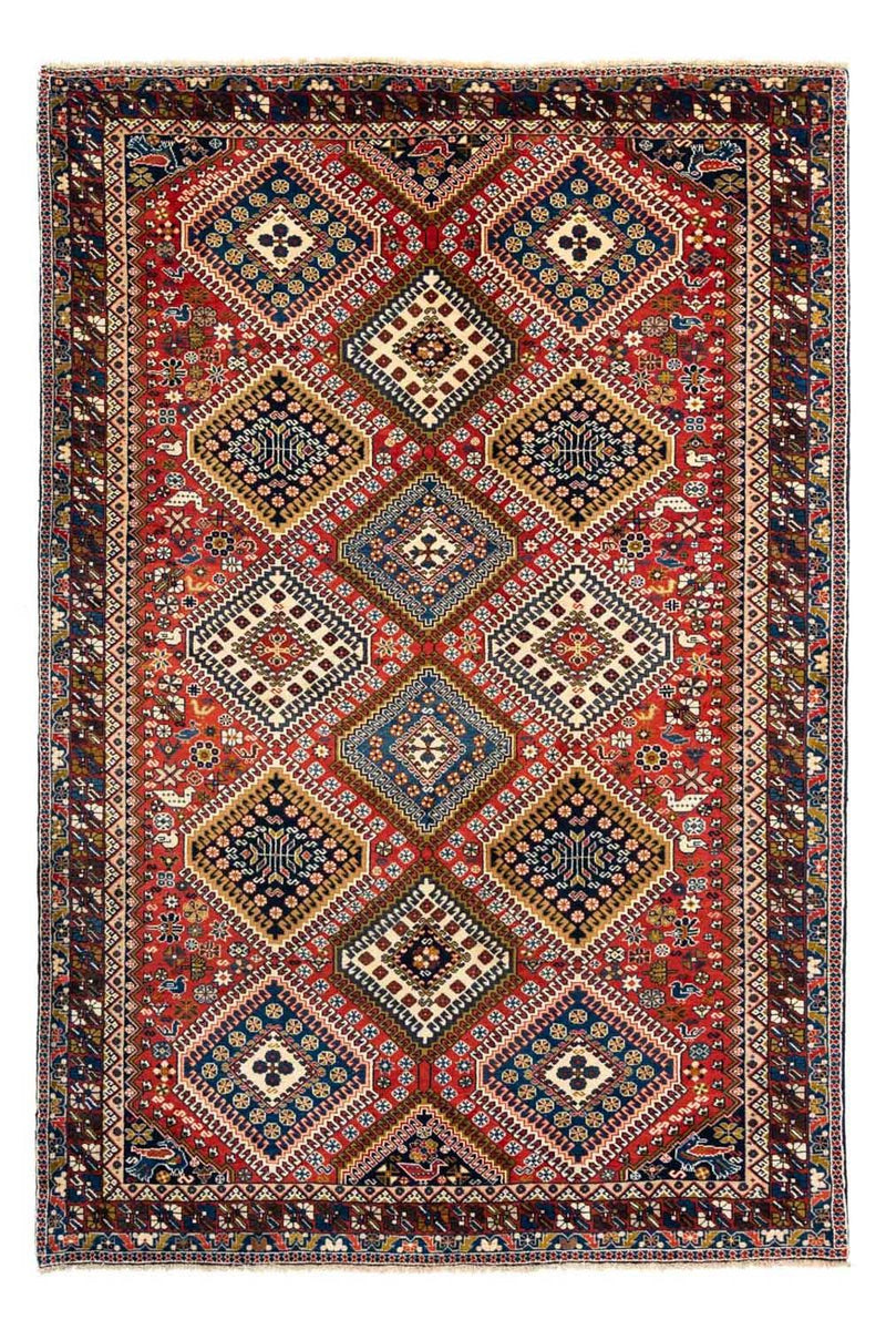 Perser Rug - Nomadic - 307 x 203 cm - red