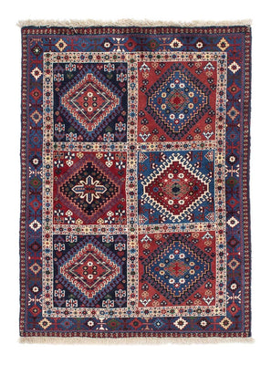 Perser Rug - Nomadic - 140 x 100 cm - dark red