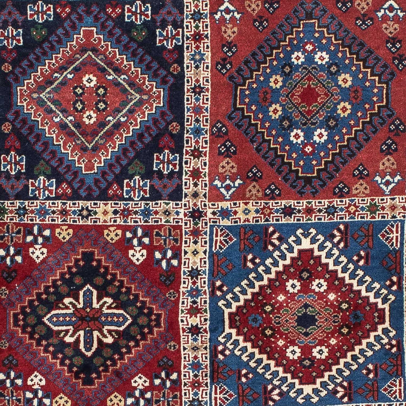 Perser Rug - Nomadic - 140 x 100 cm - dark red