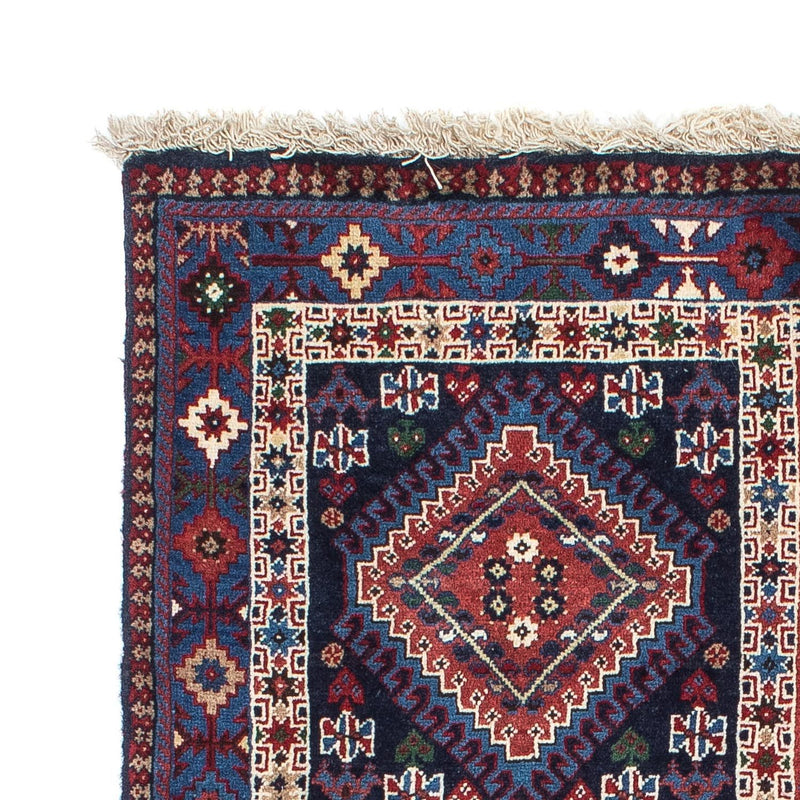 Perser Rug - Nomadic - 140 x 100 cm - dark red