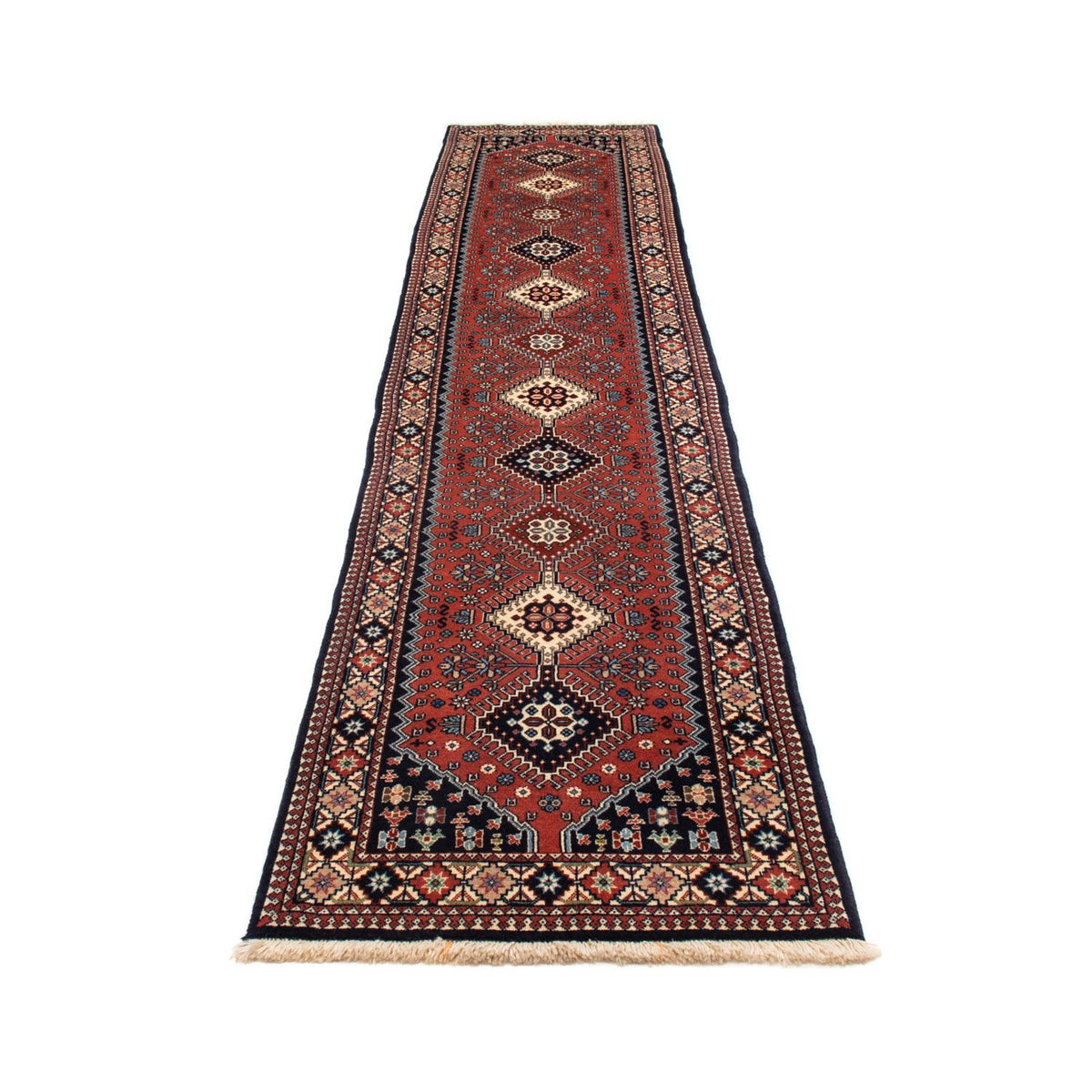 Runner Perser Rug - Nomadic - 384 x 71 cm - red