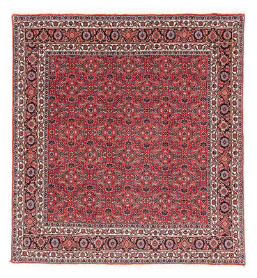 Perser Rug - Bidjar square  - 126 x 124 cm - red