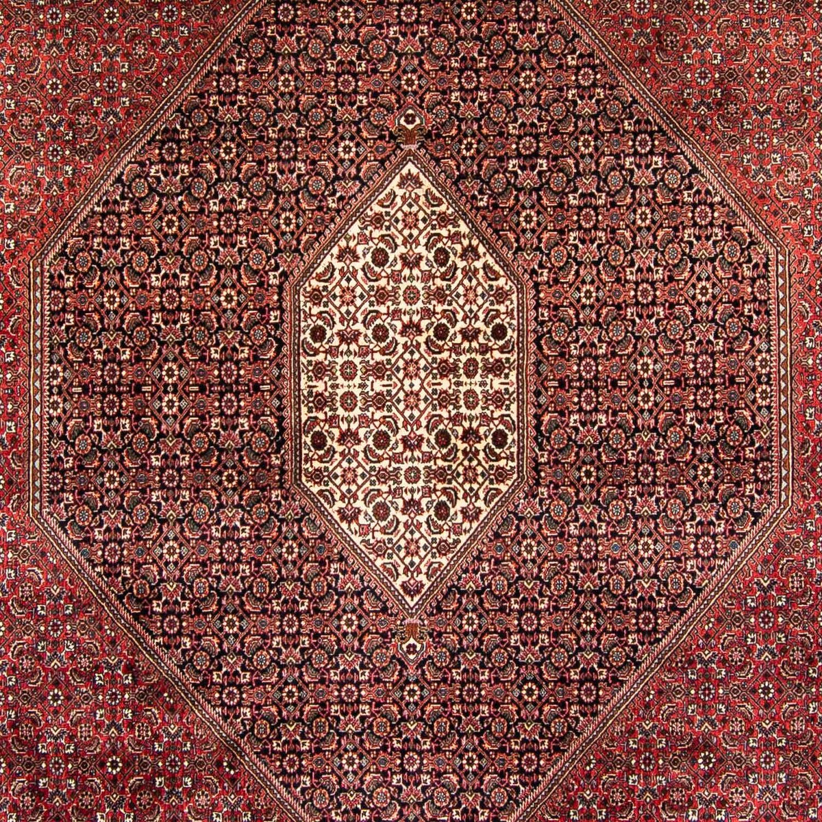 Perser Rug - Bidjar - 382 x 249 cm - dark red