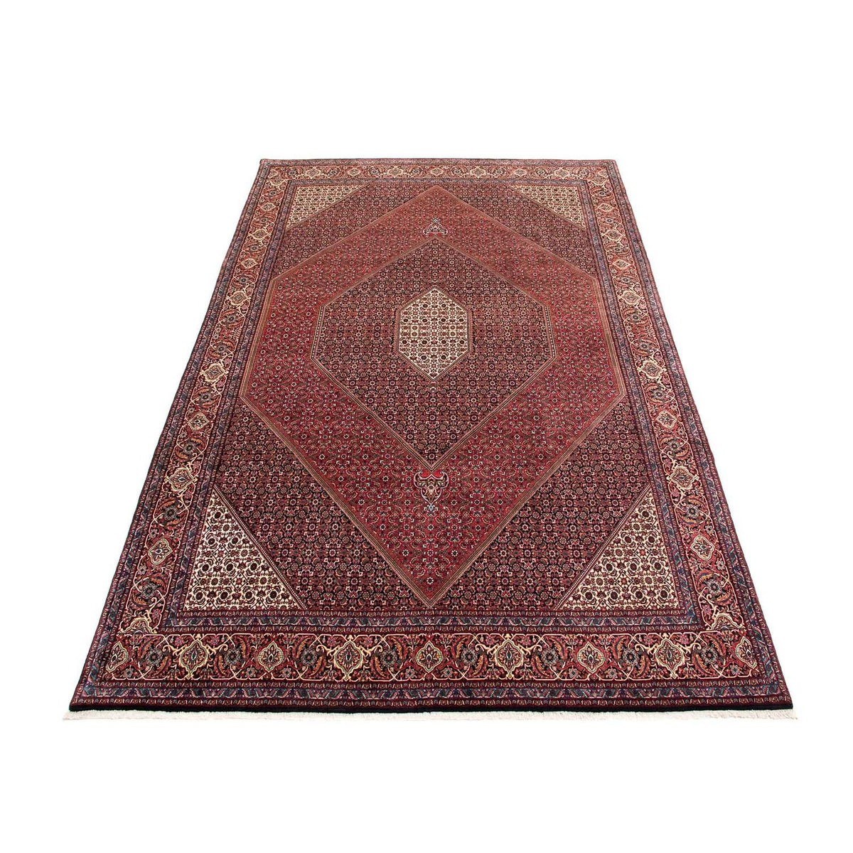 Perser Rug - Bidjar - 382 x 249 cm - dark red