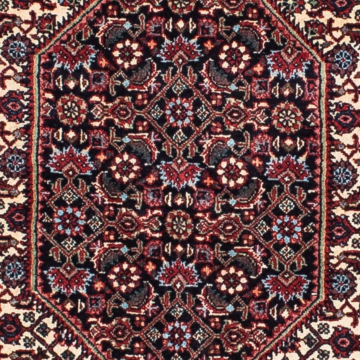 Perser Rug - Bidjar - 207 x 132 cm - red