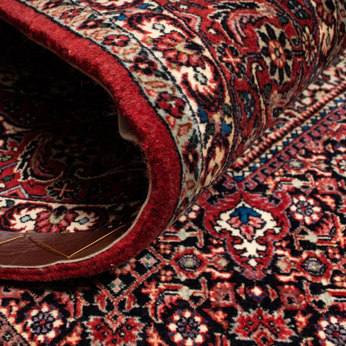 Perser Rug - Bidjar - 255 x 205 cm - dark red