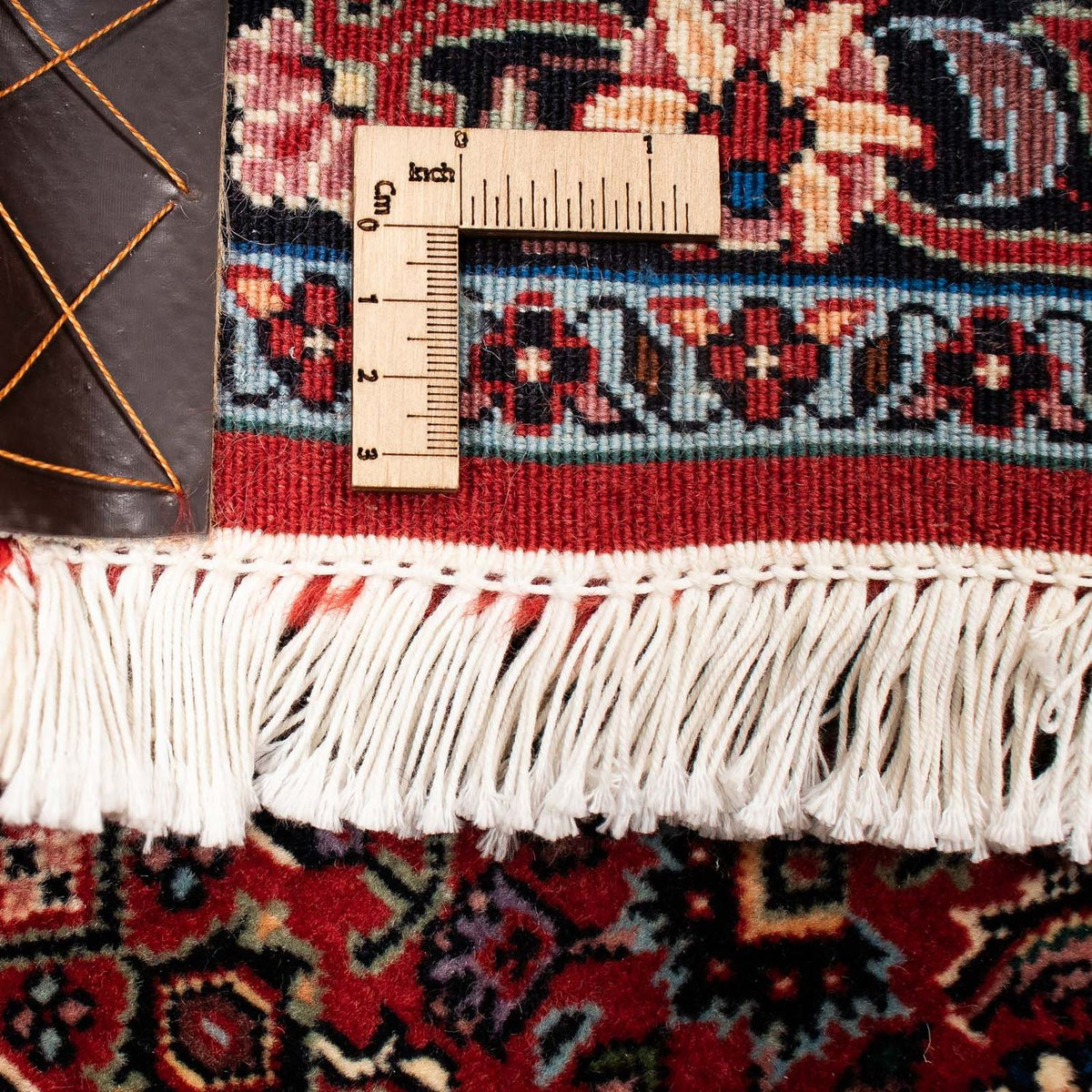 Perser Rug - Bidjar - 252 x 205 cm - dark red