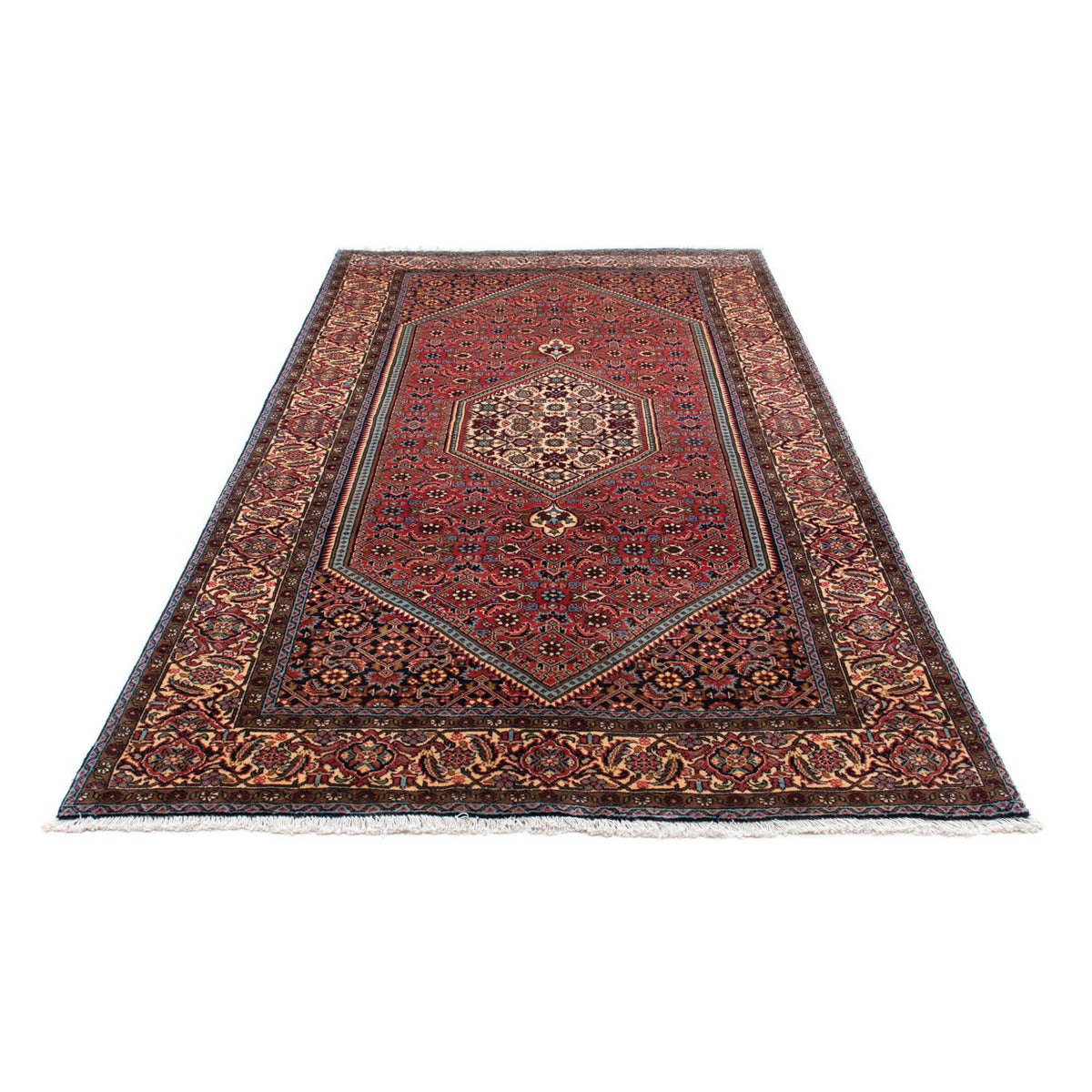 Perser Rug - Bidjar - 242 x 135 cm - red