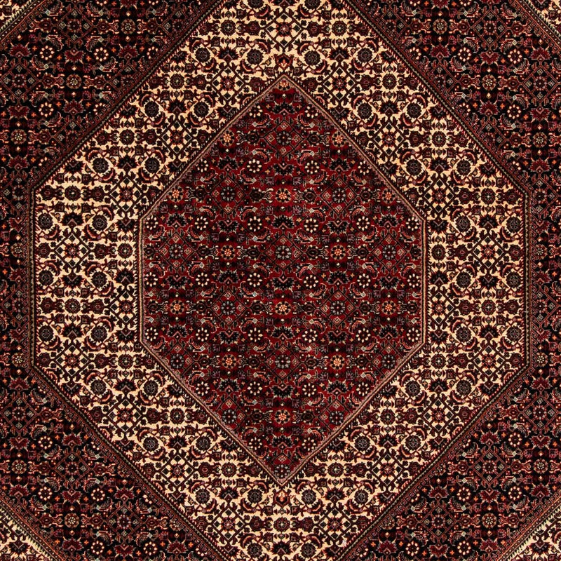 Perser Rug - Bidjar - 262 x 203 cm - dark red