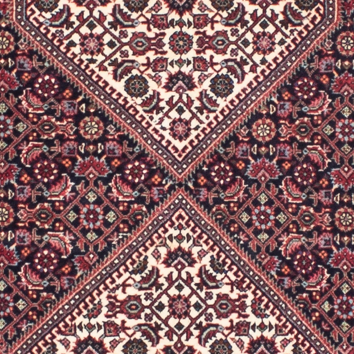 Runner Perser Rug - Bidjar - 289 x 83 cm - dark blue