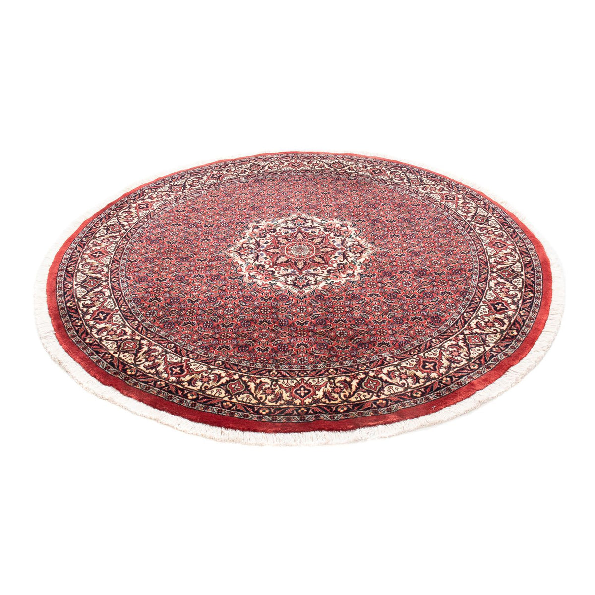 Perser Rug - Bidjar round  - 155 x 155 cm - dark red