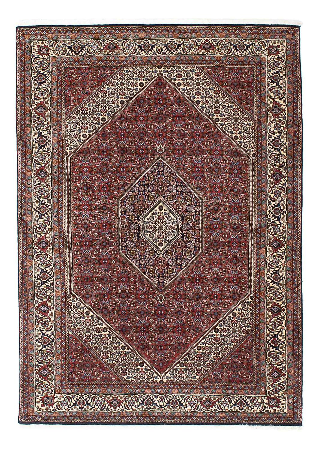 Perser Rug - Bidjar - 205 x 139 cm - dark red
