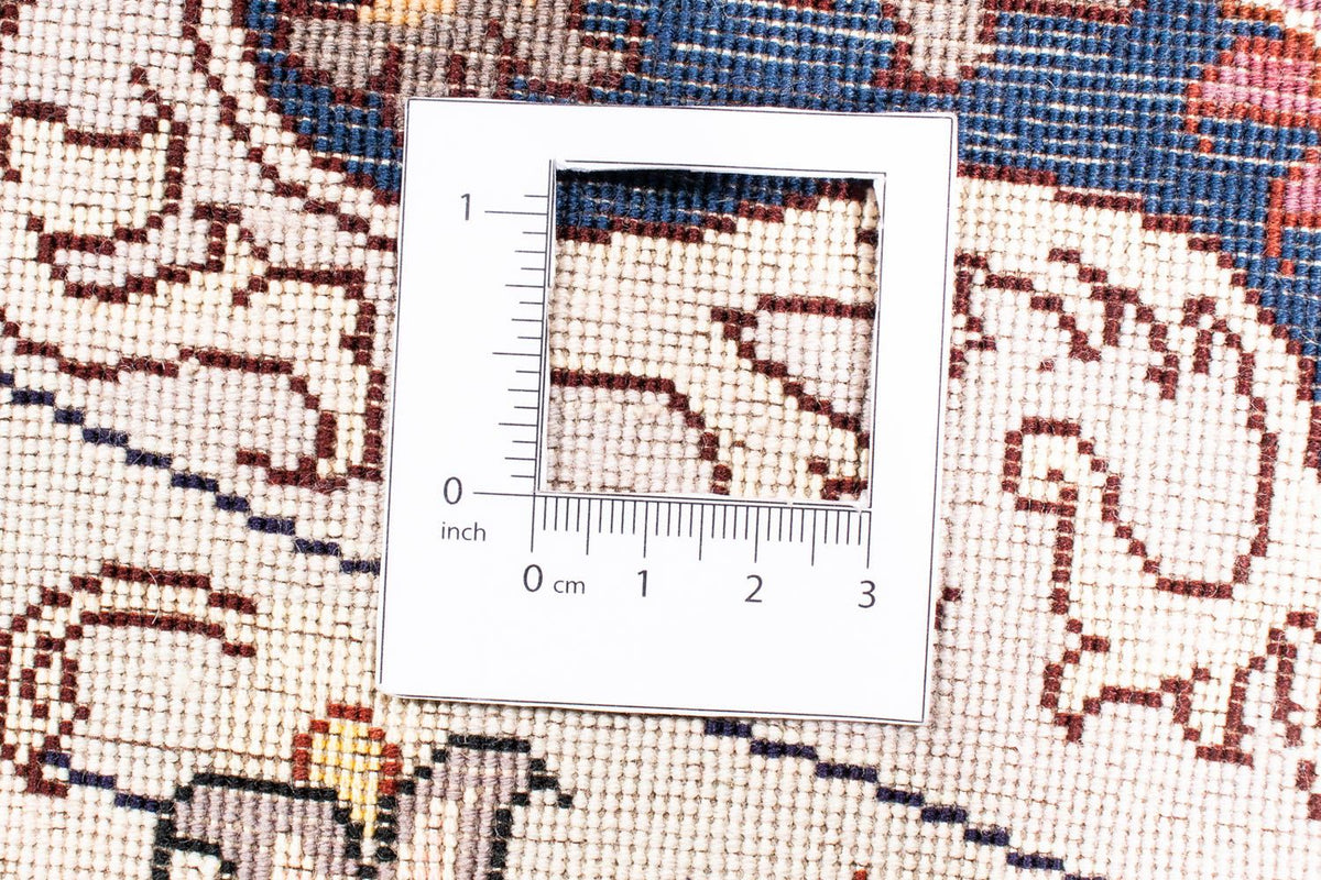 Perser Rug - Tabriz - Royal round  - 250 x 250 cm - dark red