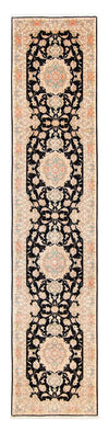 Tabriz - 50 Raj Rug 87x419cm - Persian Rugs - Runner / Dark Blue / 87 x 419 cm Runner