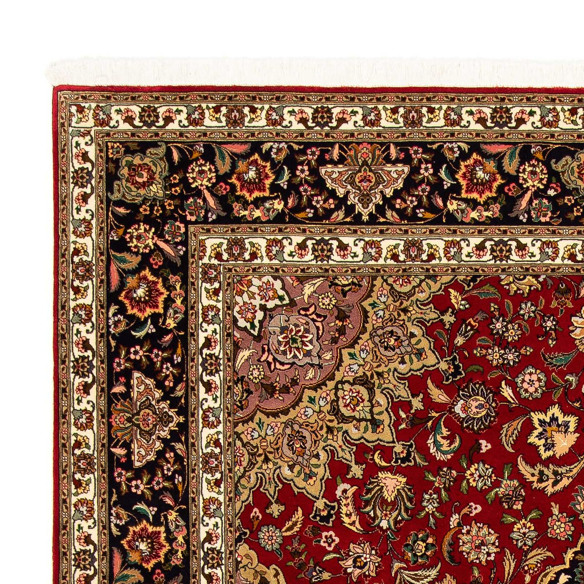 Tabriz - 50 Raj Rug 202x300cm - Persian Rugs