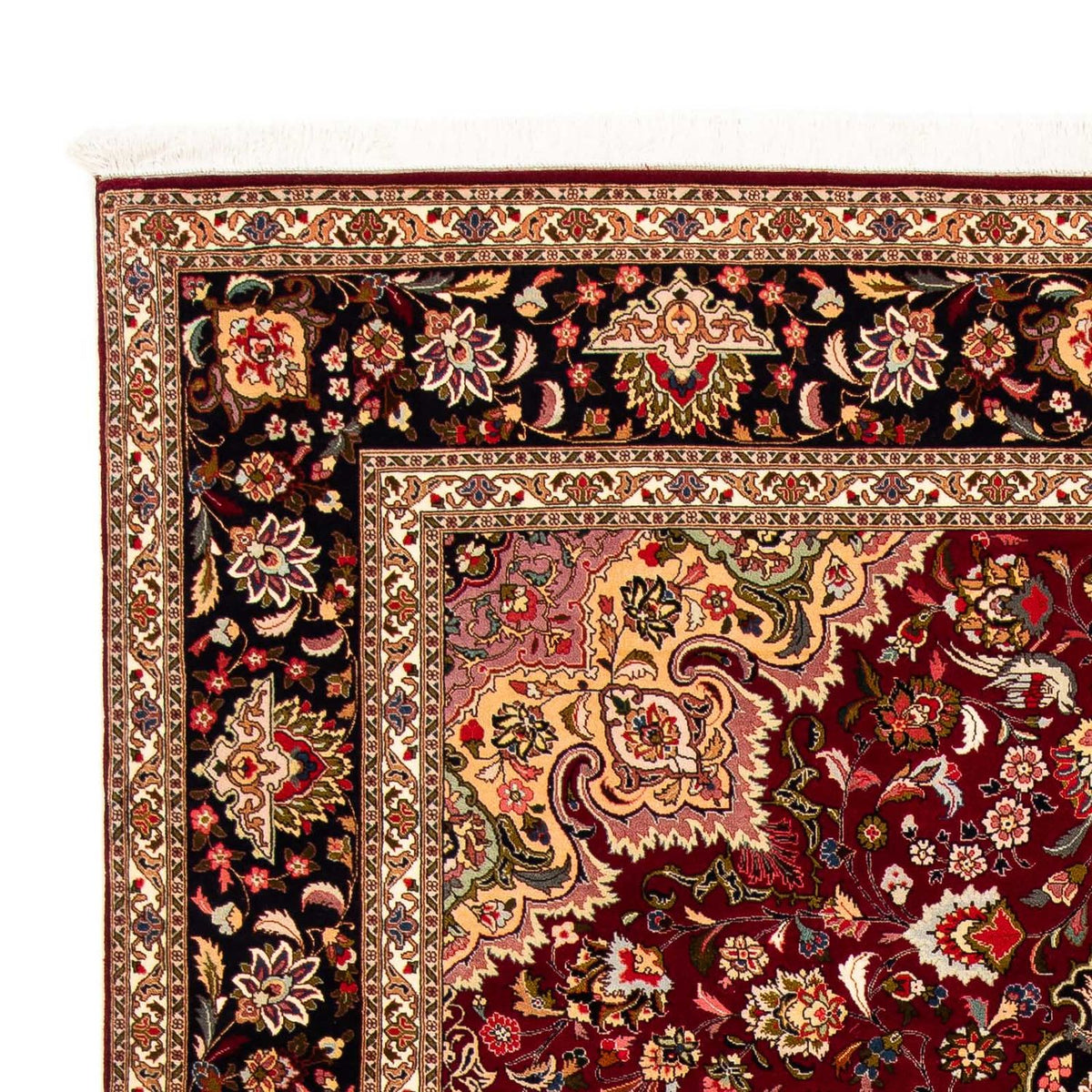 Tabriz - 50 Raj Rug 202x300cm - Persian Rugs