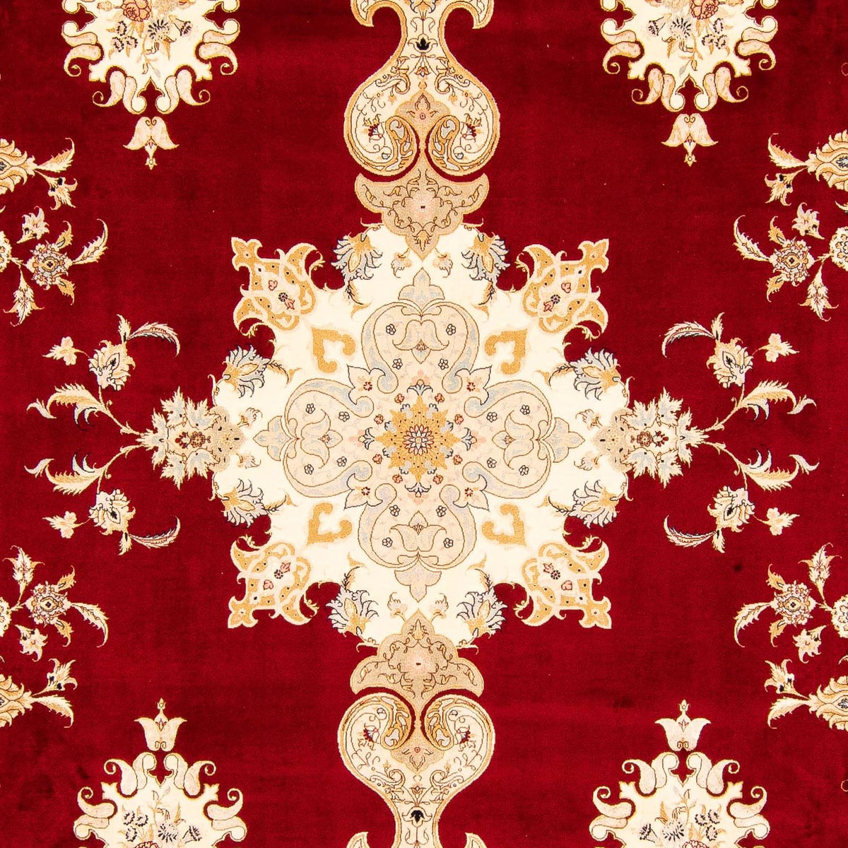 Perser Rug - Tabriz - Royal - 402 x 298 cm - dark red
