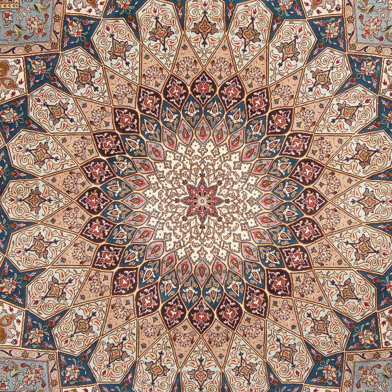 Perser Rug - Tabriz - Royal square  - 253 x 251 cm - light brown