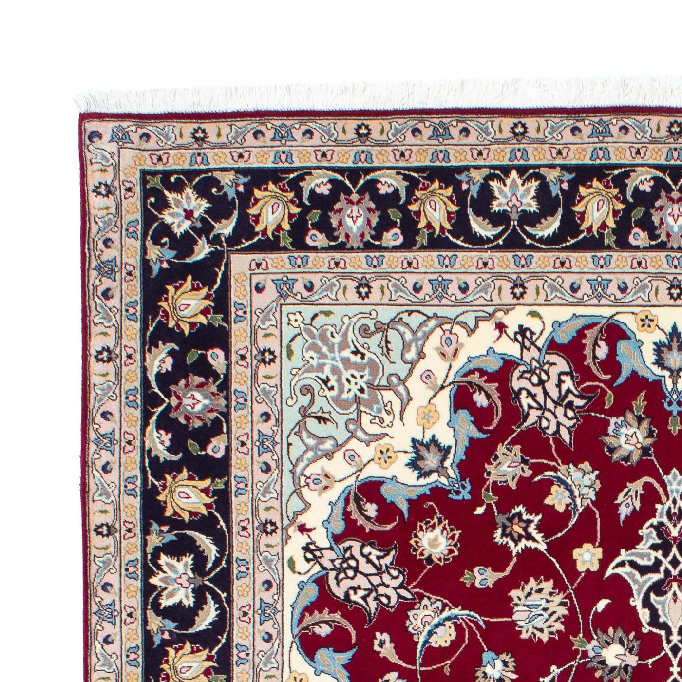 Tabriz - 50 Raj Rug 207x155cm - Persian Rugs