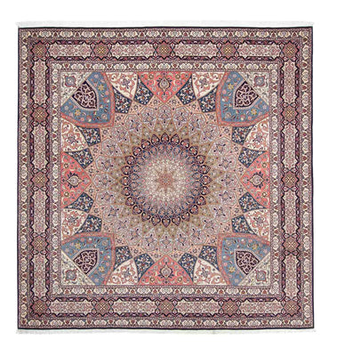 Perser Rug - Tabriz - Royal square  - 257 x 255 cm - light brown