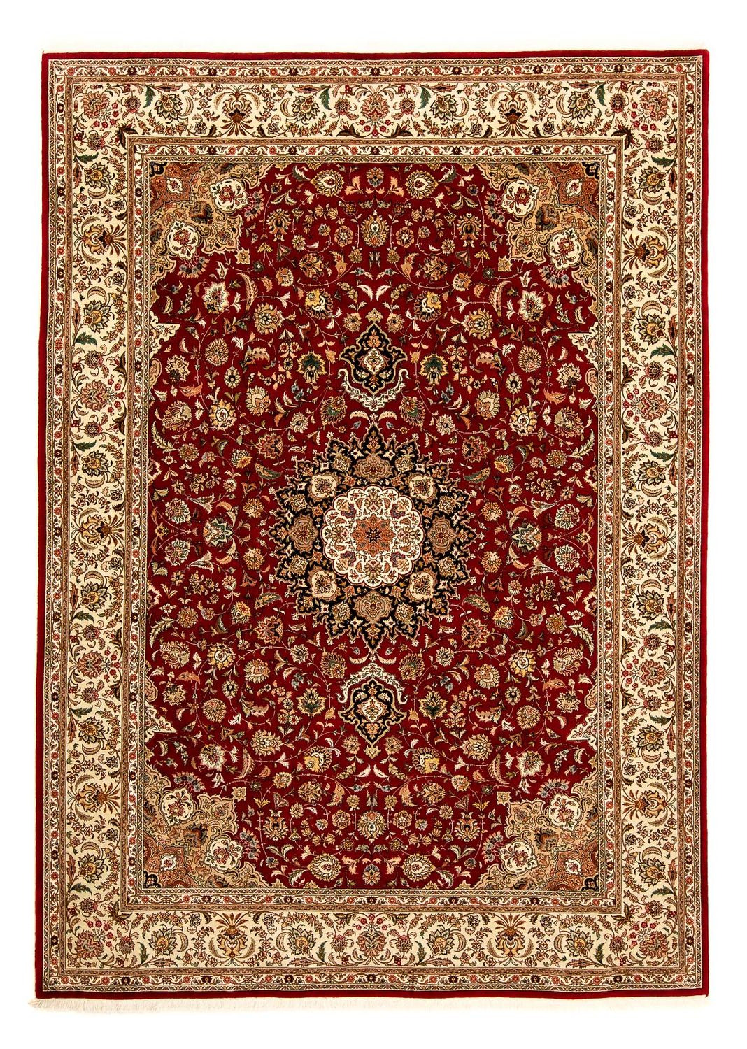 Perser Rug - Tabriz - Royal - 348 x 252 cm - dark red