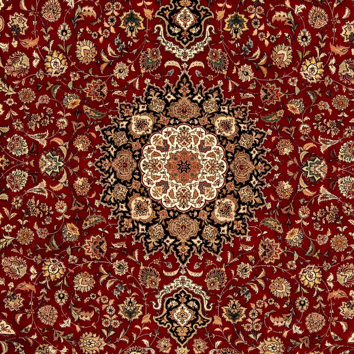 Perser Rug - Tabriz - Royal - 348 x 252 cm - dark red