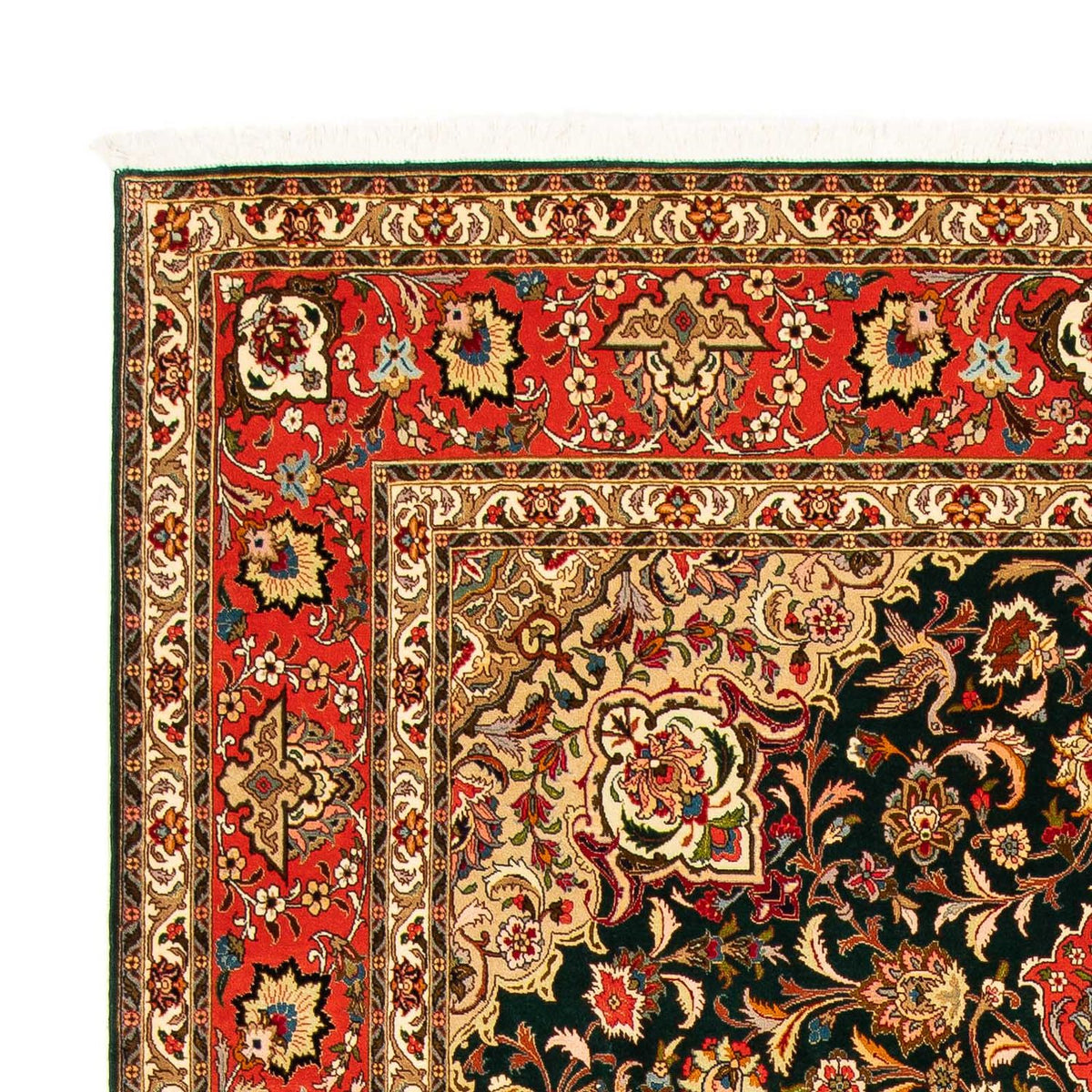 Tabriz - 50 Raj Rug 198x295cm - Persian Rugs