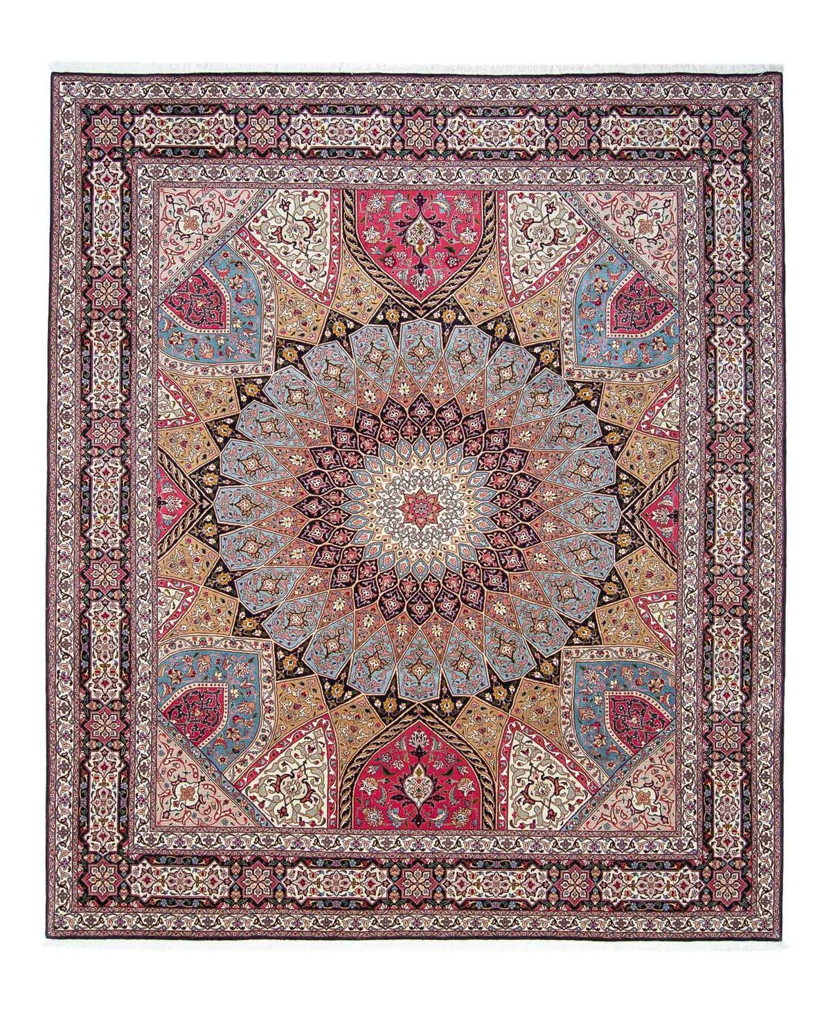 Perser Rug - Tabriz - Royal - 304 x 255 cm - multicolored