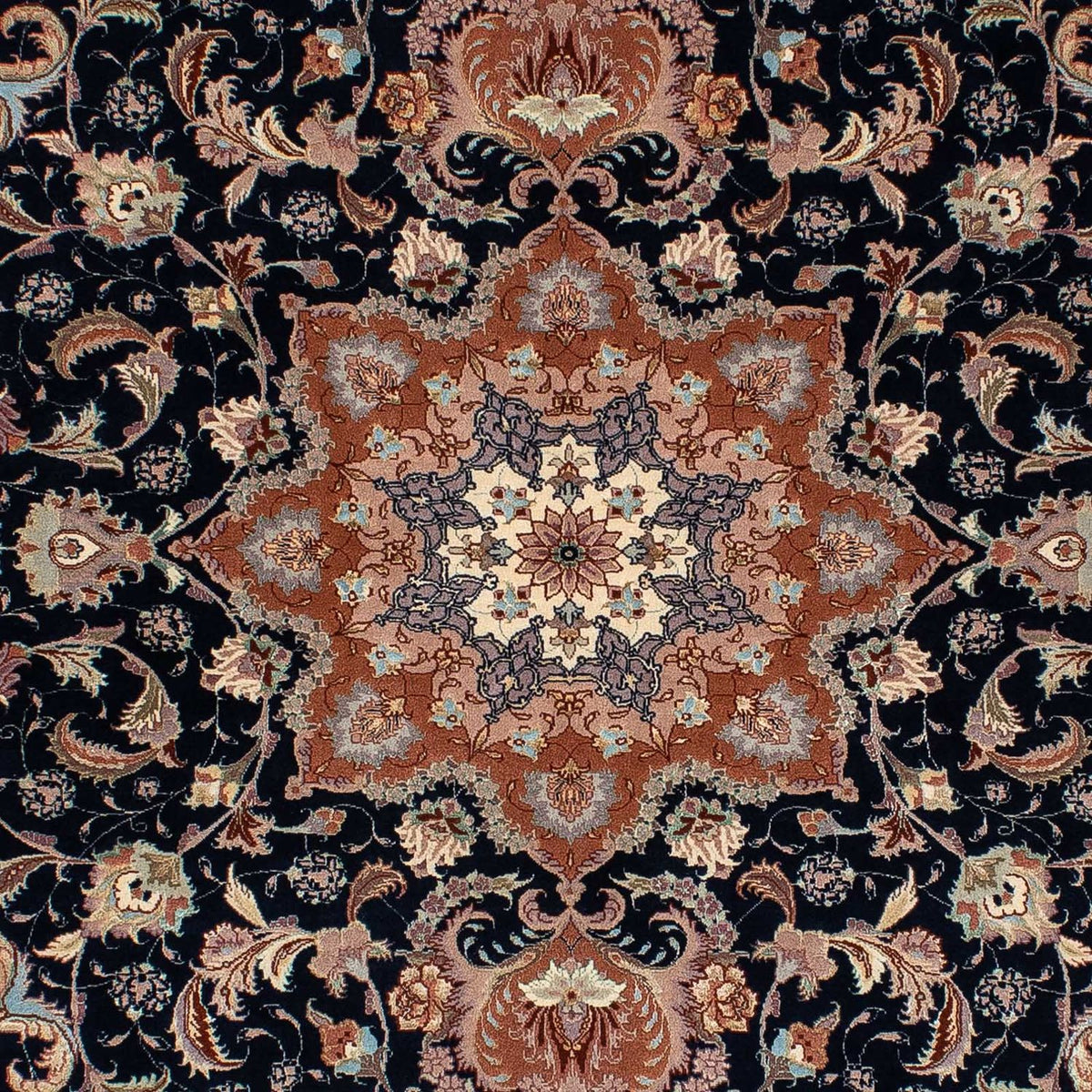 Perser Rug - Tabriz - Royal - 200 x 155 cm - dark blue