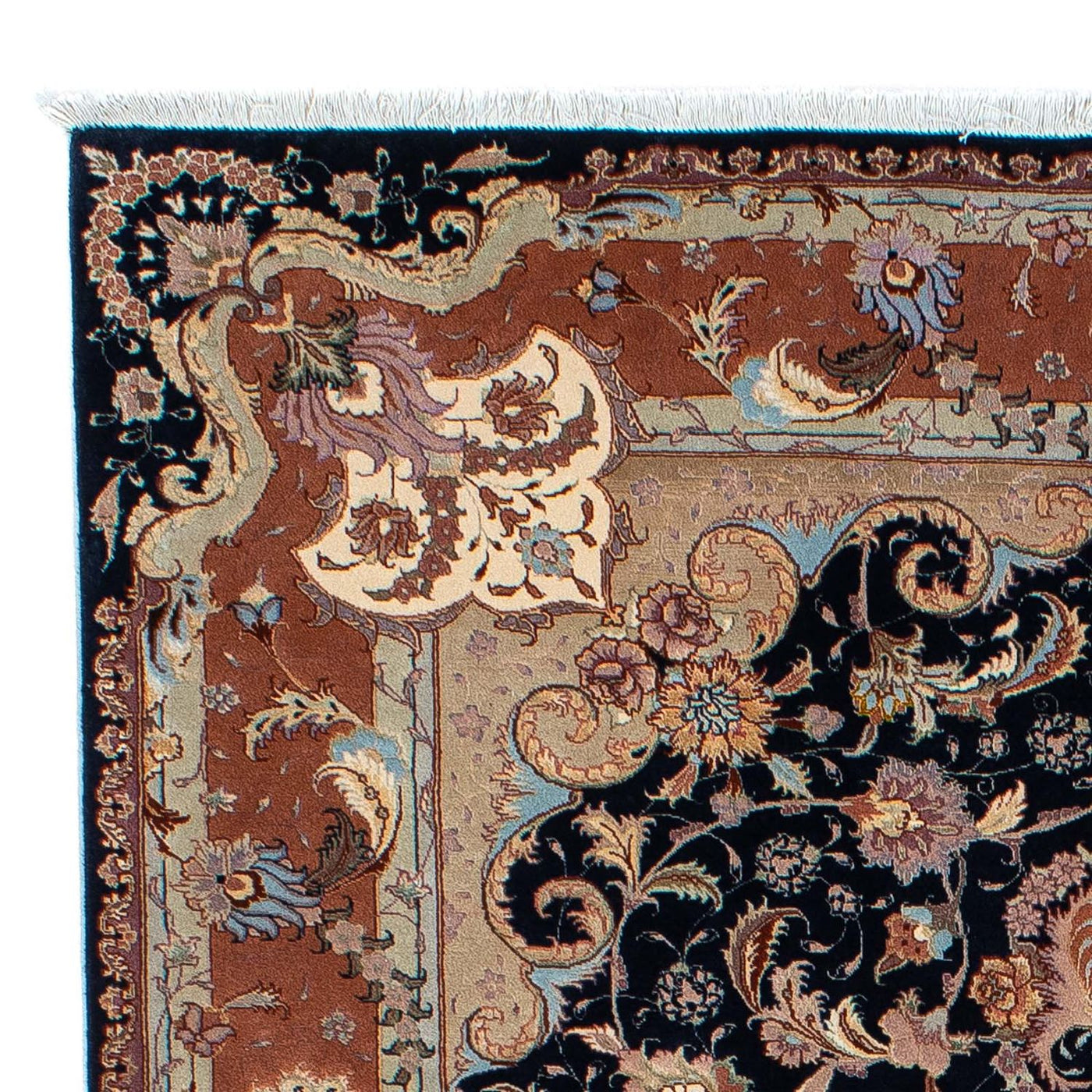 Tabriz - 50 Raj Rug 200x155cm - Persian Rugs