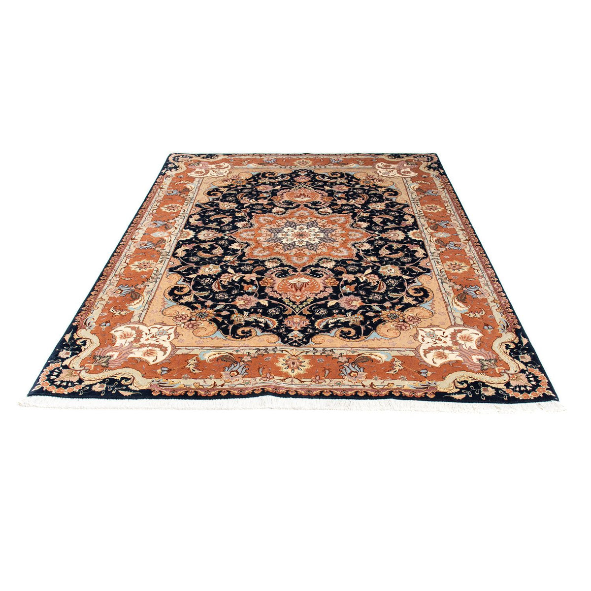 Perser Rug - Tabriz - Royal - 200 x 155 cm - dark blue