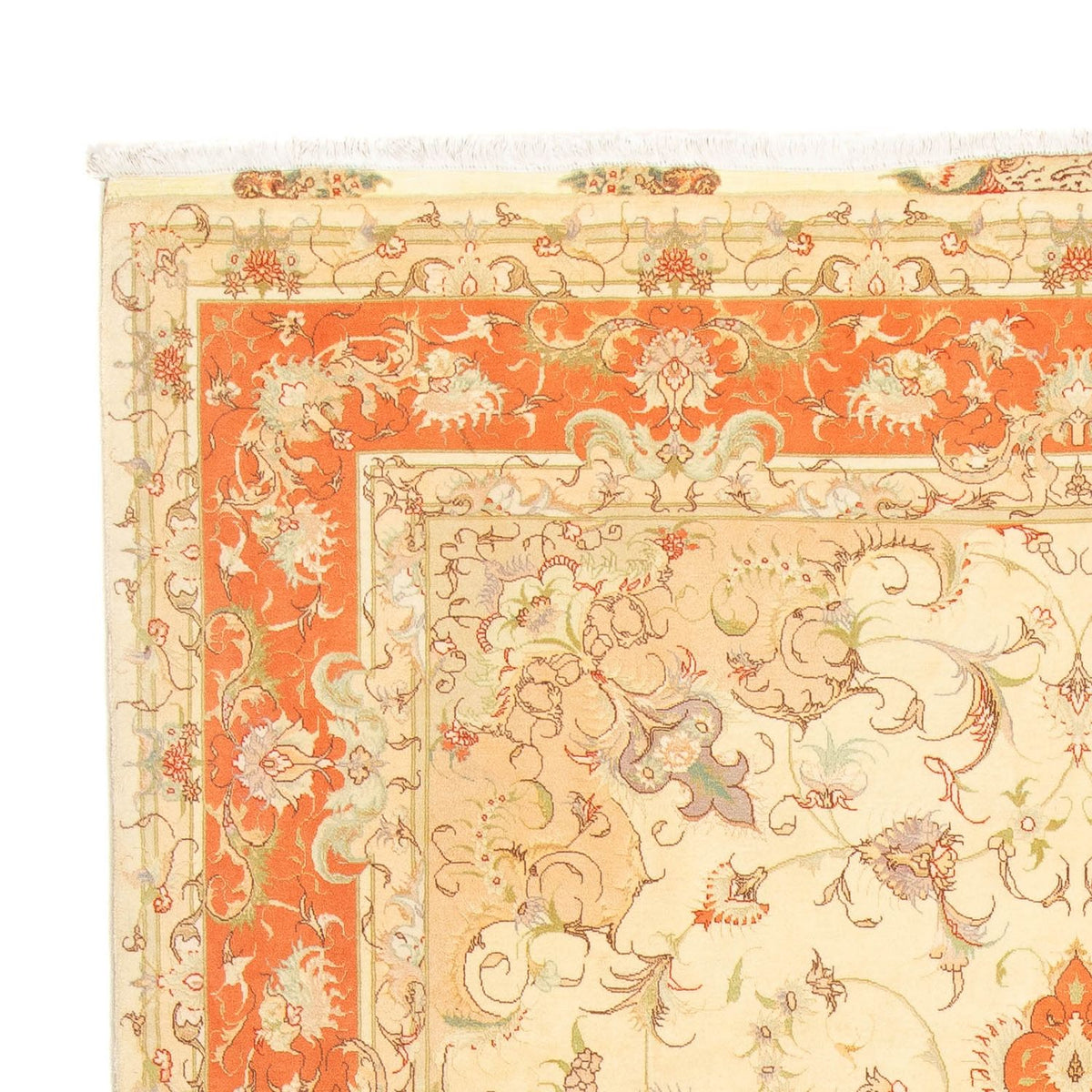 Tabriz - 50 Raj Rug 202x300cm - Persian Rugs