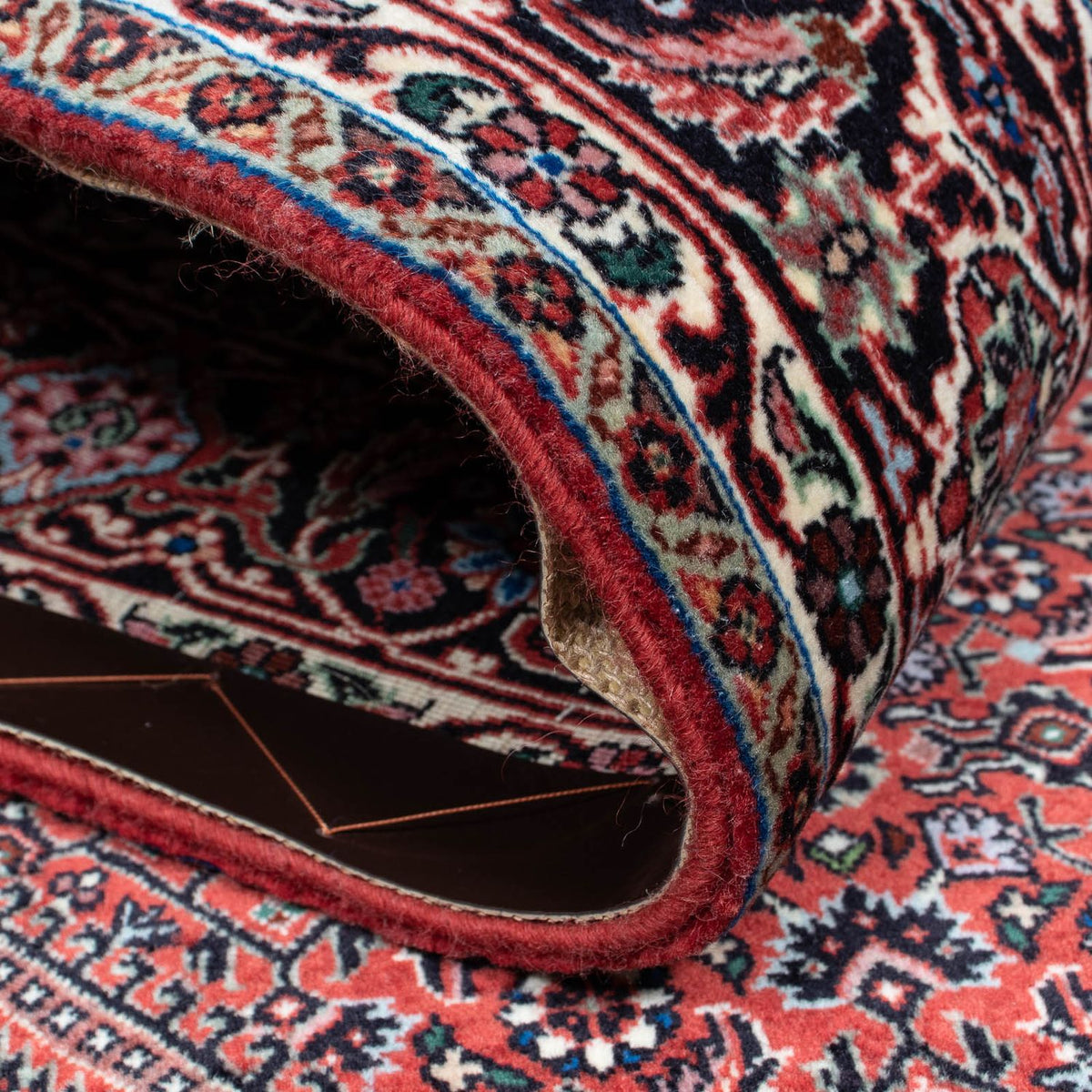 Perser Rug - Bidjar - 214 x 127 cm - light red