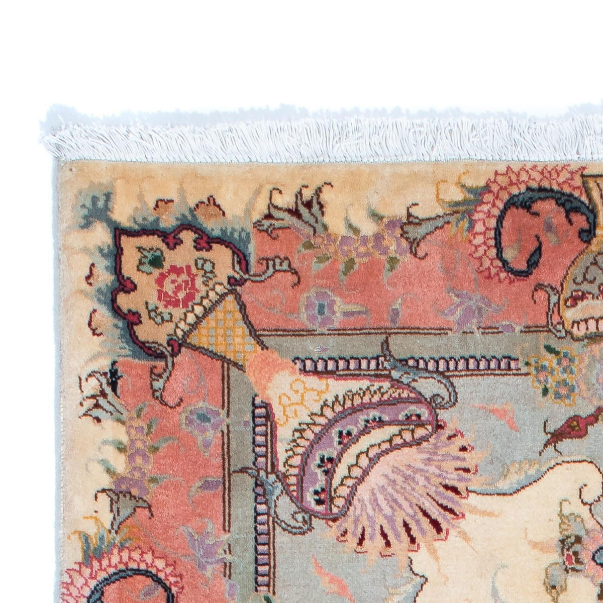 Tabriz - 50 Raj Rug 80x203cm - Persian Rugs
