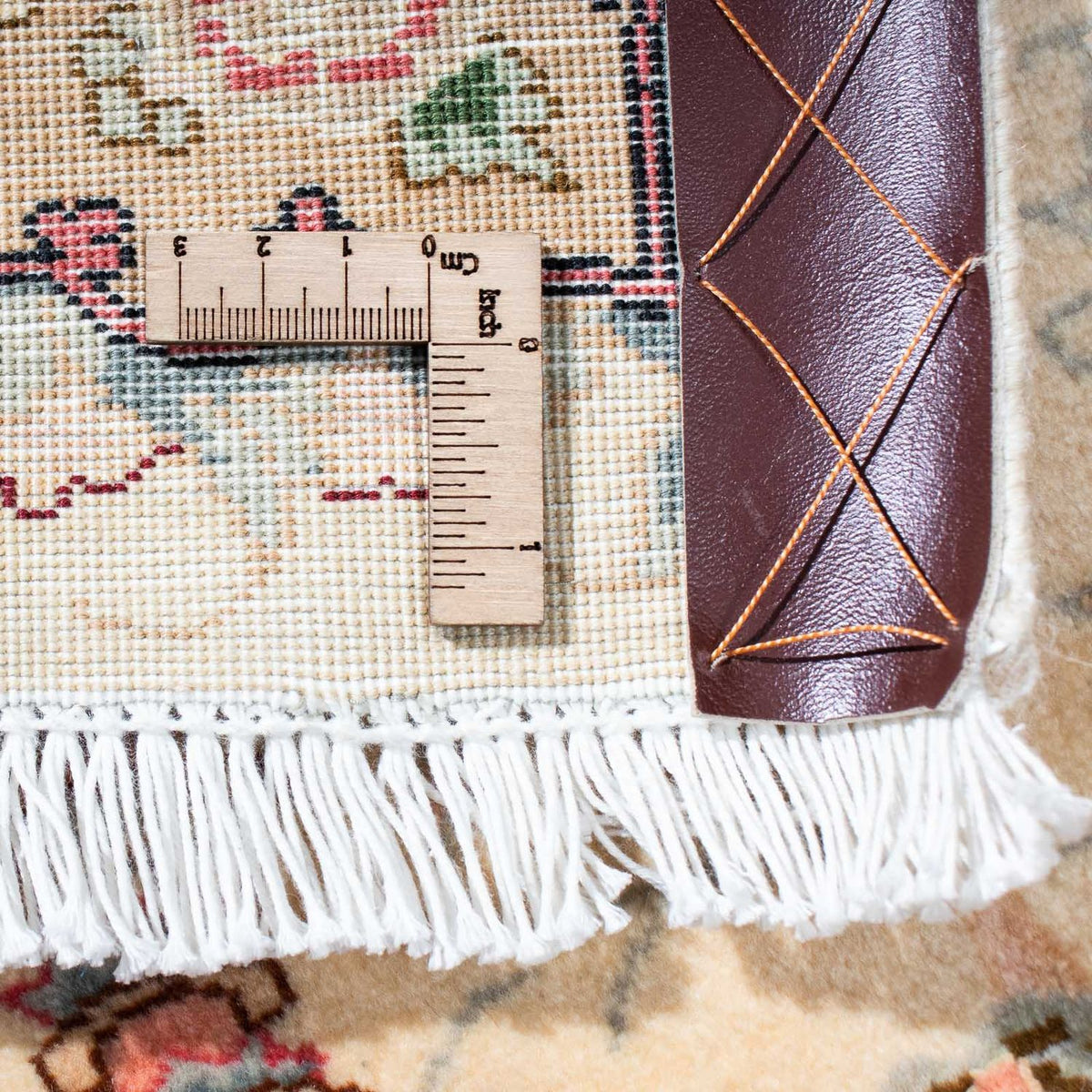 Runner Perser Rug - Tabriz - Royal - 203 x 80 cm - beige