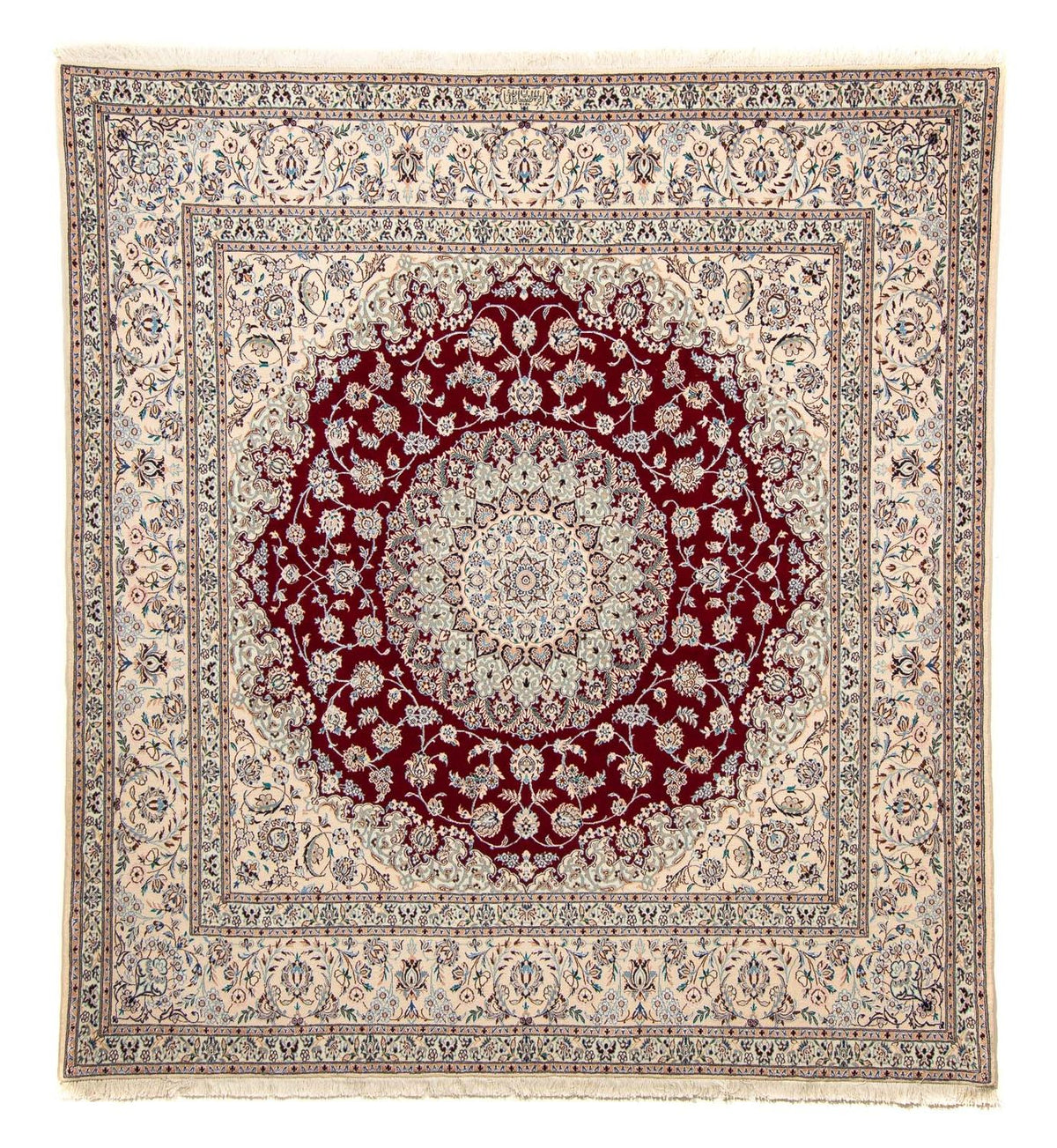 Perser Rug - Nain - Premium square  - 211 x 200 cm - beige
