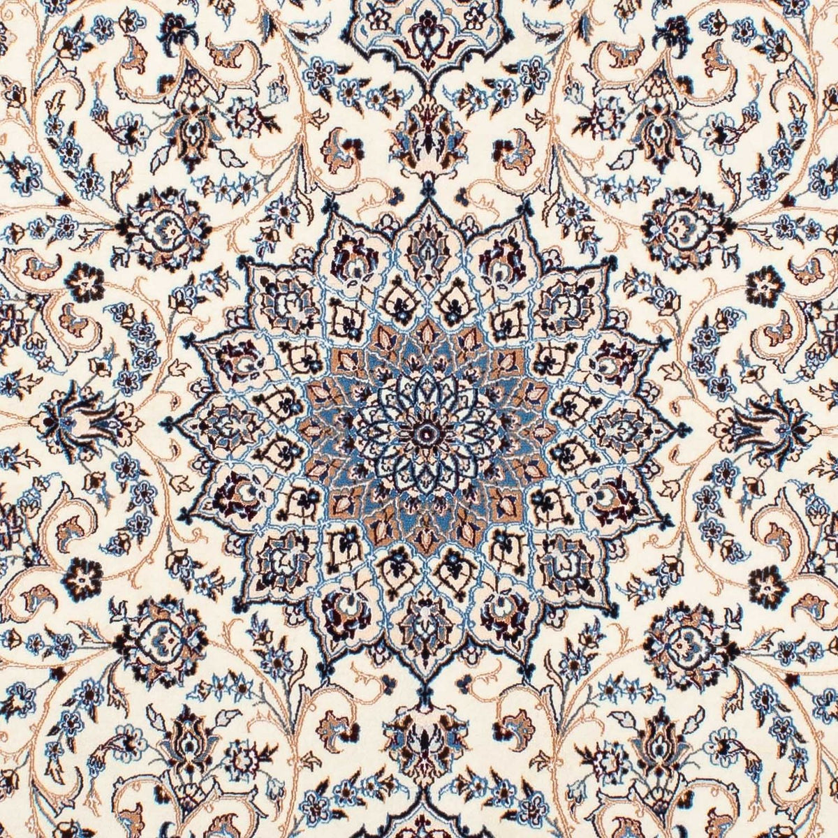 Perser Rug - Nain - Premium - 206 x 131 cm - beige