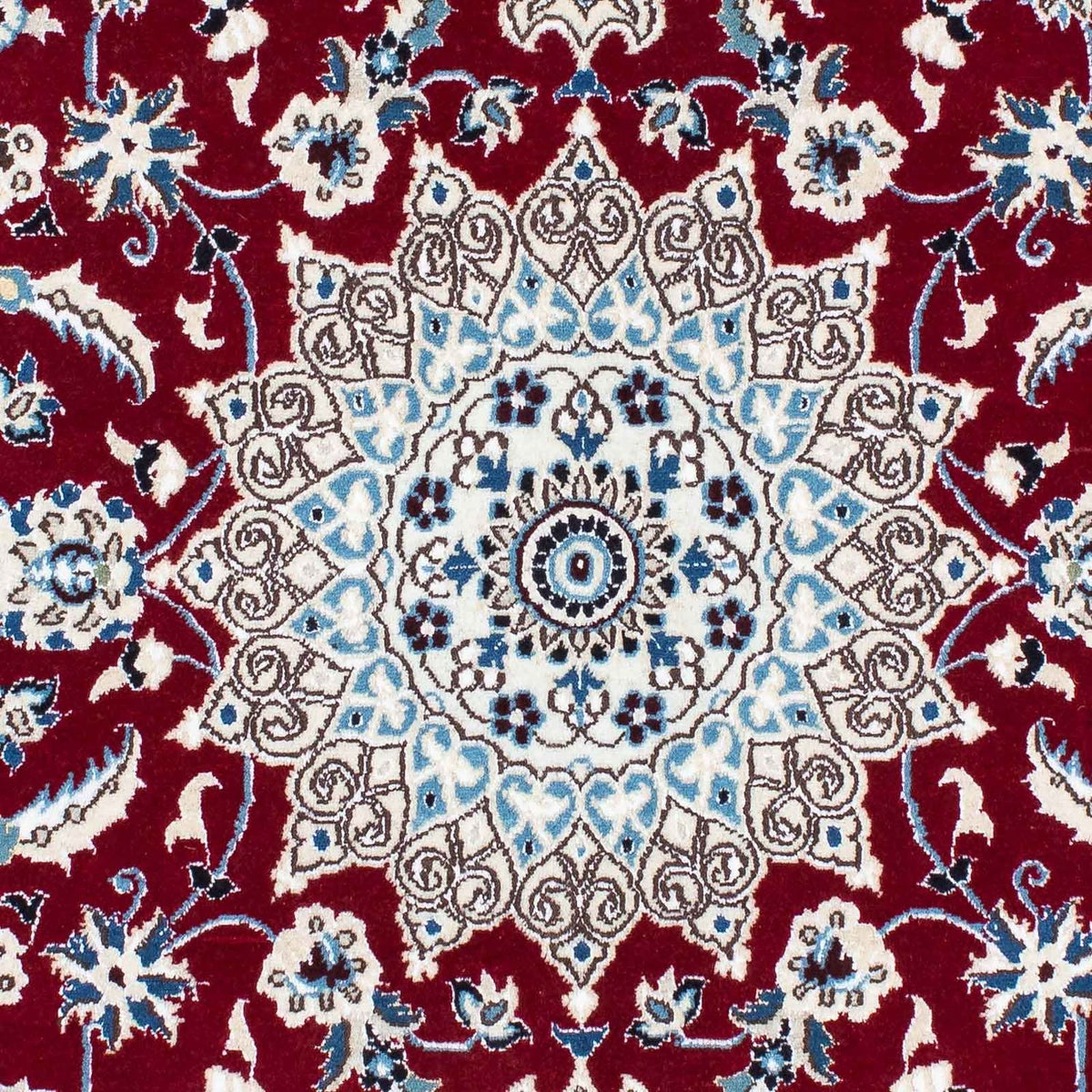 Runner Perser Rug - Nain - Royal - 177 x 107 cm - dark red