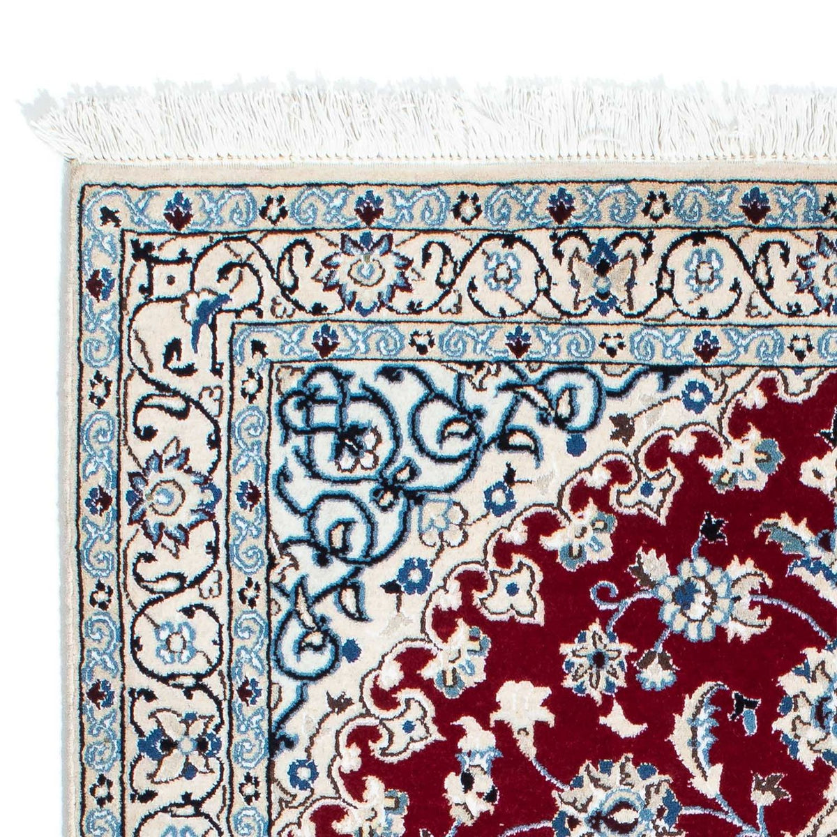 Runner Perser Rug - Nain - Royal - 177 x 107 cm - dark red