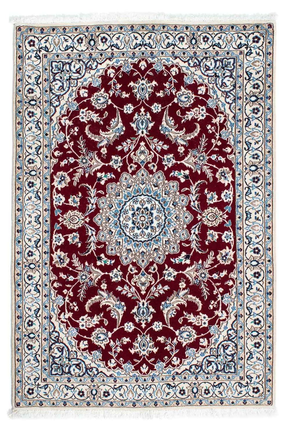 Perser Rug - Nain - Royal - 163 x 115 cm - dark red